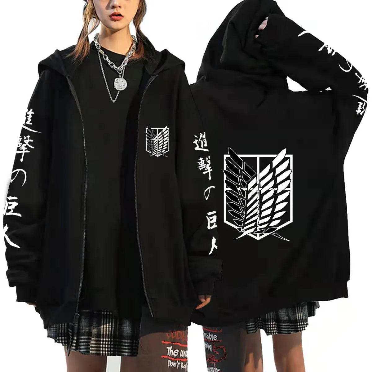 Attack on hot sale titan hoodie