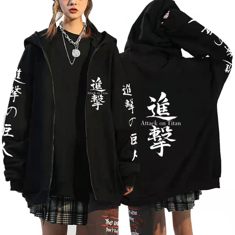 Attack on Titan Hoodie AnimeAlcove