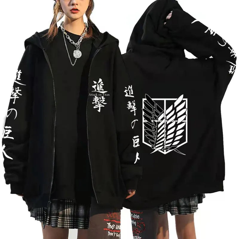 Attack on titan discount hoodie