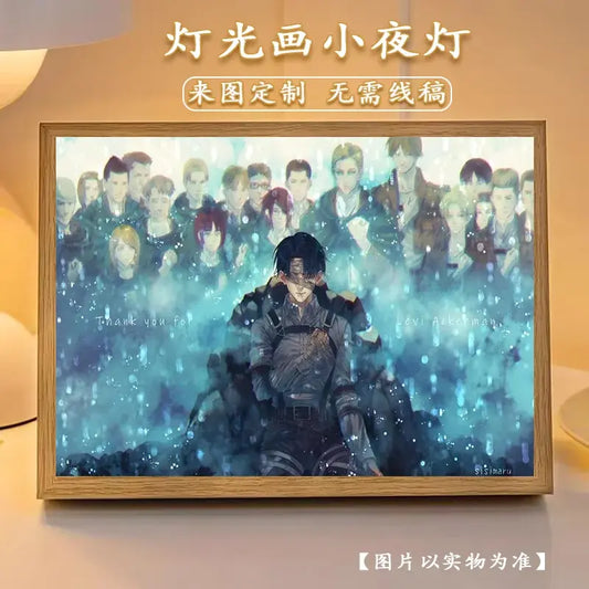 Attack On Titan Picture Frame Lamp